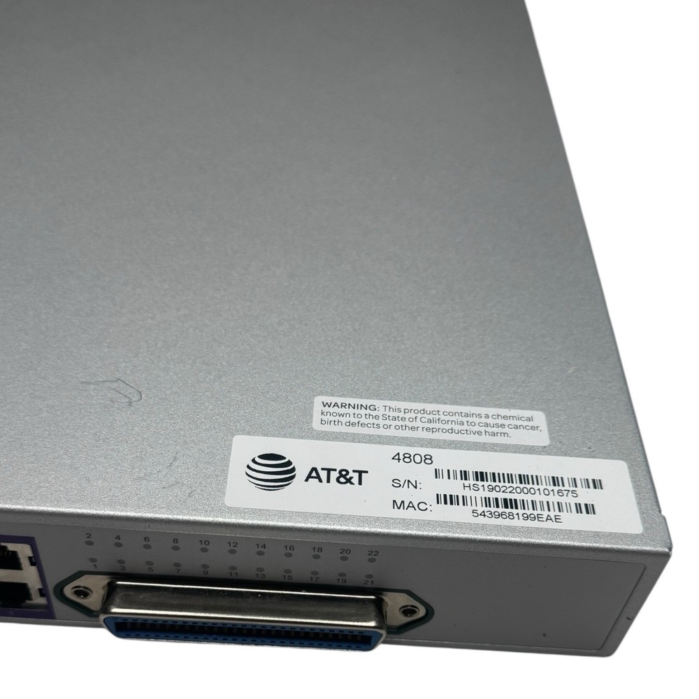 AT&T EdgeWater EdgeMarc 4808 Multi-Service Gateway