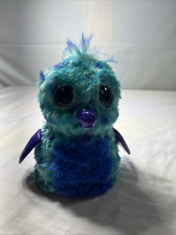 Spin Master Hatchimals Interactive 5" Pet Hatched Teal Blue Purple Tested Works