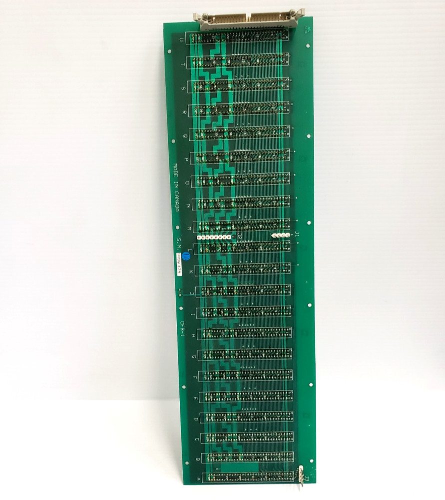 Telecor II CFB-1 Intercom Card Cage Expansion Backplane Module Circuit Board PCB