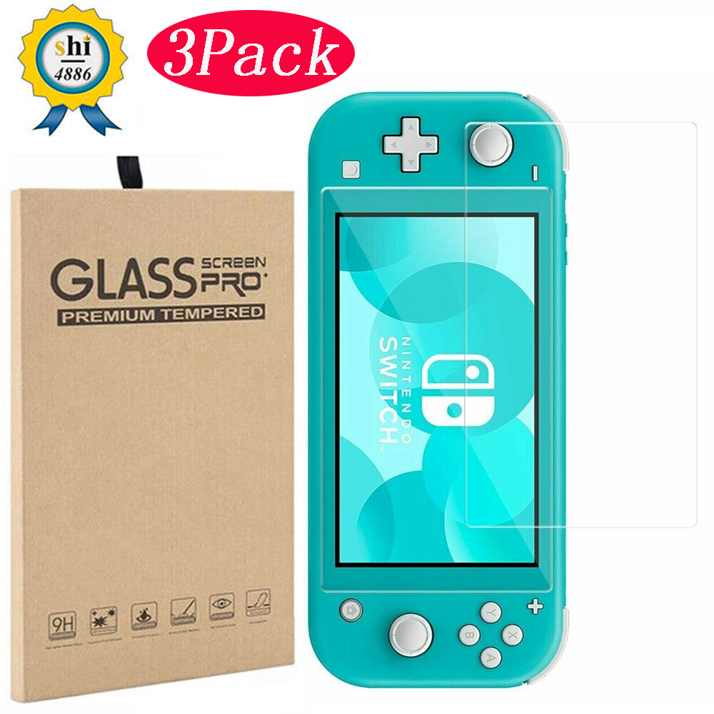 [3-Pack] Tempered Glass Screen Protector for Nintendo Switch Lite Gaming System