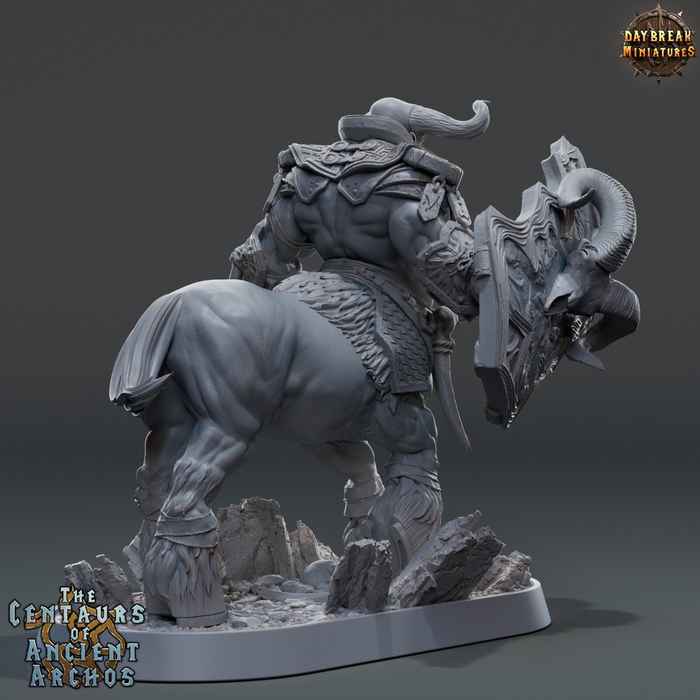 Centaur Warrior Stergus | DayBreak Miniatures |