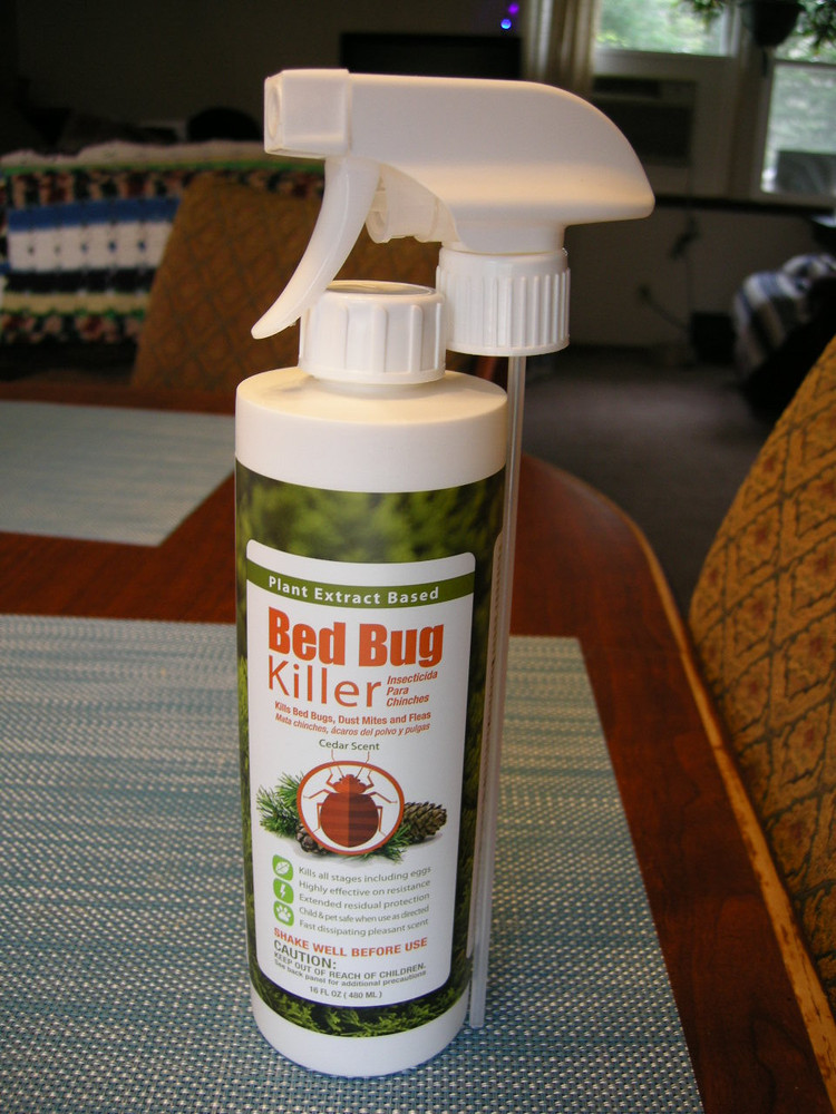 EcoRaider Bed Bug Killer Plant Extract Based 16 fl oz Child/Pet Safe Cedar Scent