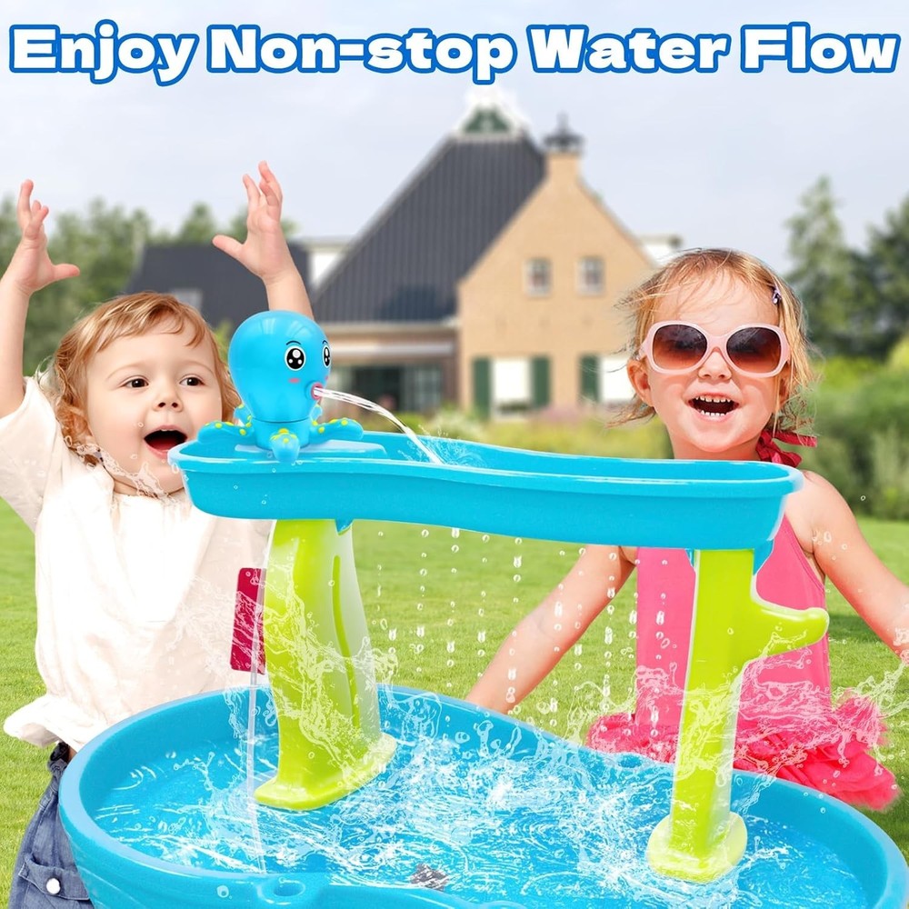 Water Table Pump, Octopus Battery Powered Water Pump for Water Table 3 Hours ...