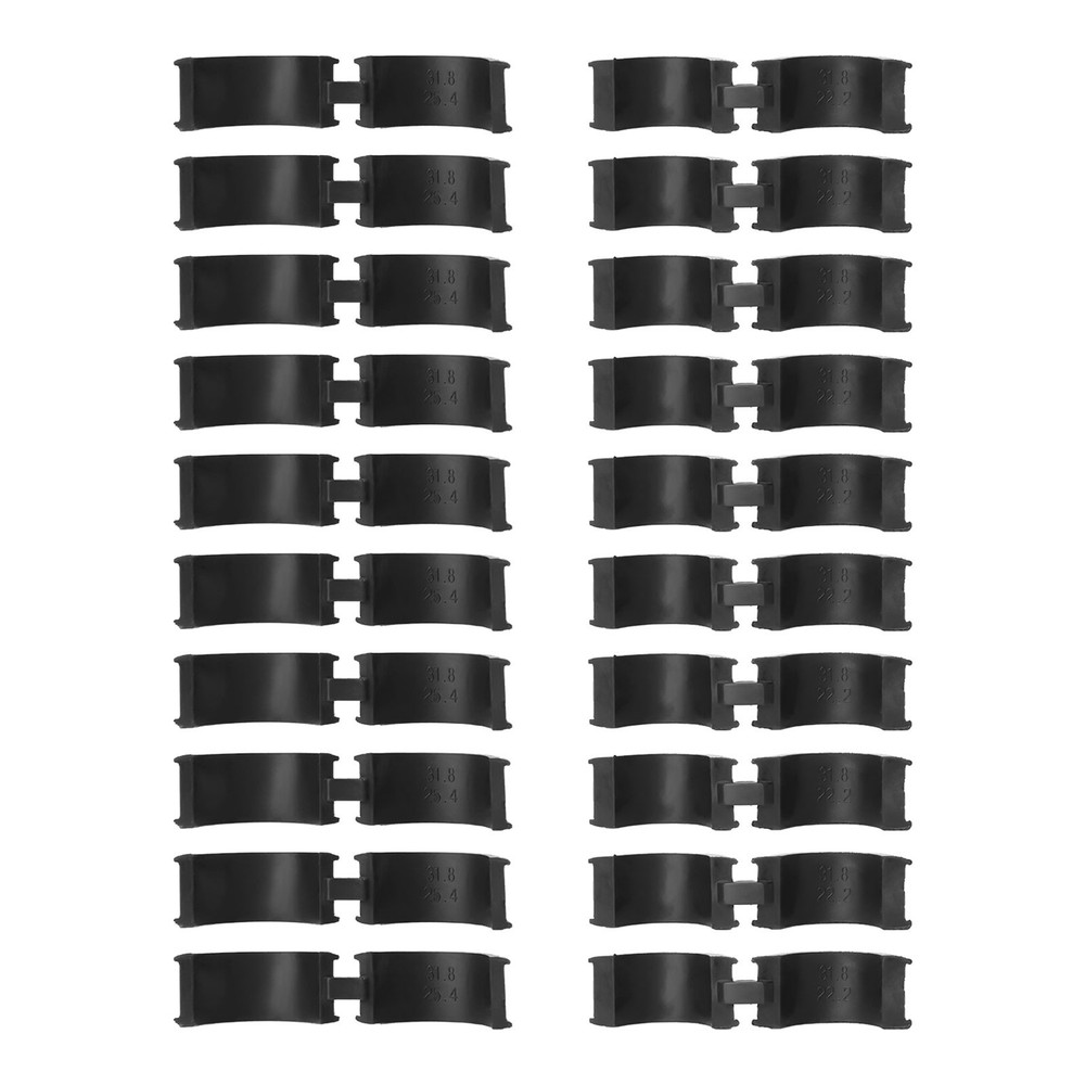 Bike Handlebar Non Slip Rubber Gasket Pack Compatible with Multiple Sizes