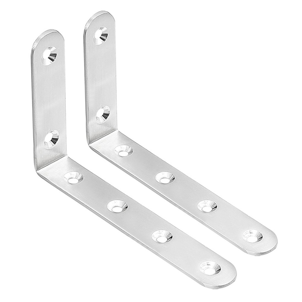 2pcs 125mmx77mmx20mm angle joint reinforcement shape L fixing element bracket