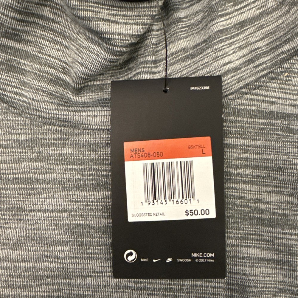 Nike Dri Fit Spotlight SS Basketball Pullover (AT5406-050) L