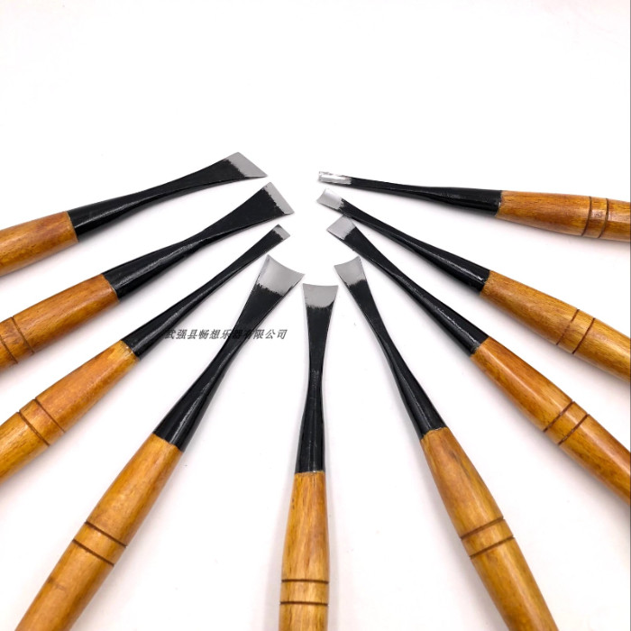 Violin Cello Carving Knife Sharp Carve Fix Blade Violin Making Luthier Tool 9pcs