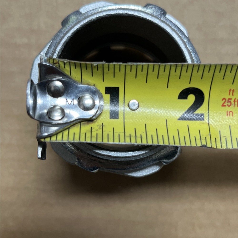 1-1/2'' RIGID COMP CONN- MALLEABLE (12PK)