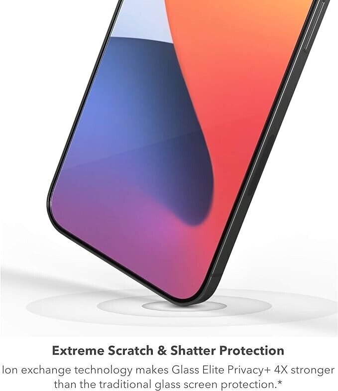 ZAGG Invisible Shield Glass Privacy Screen Protector iPhone 11 Pro Max/XS Max