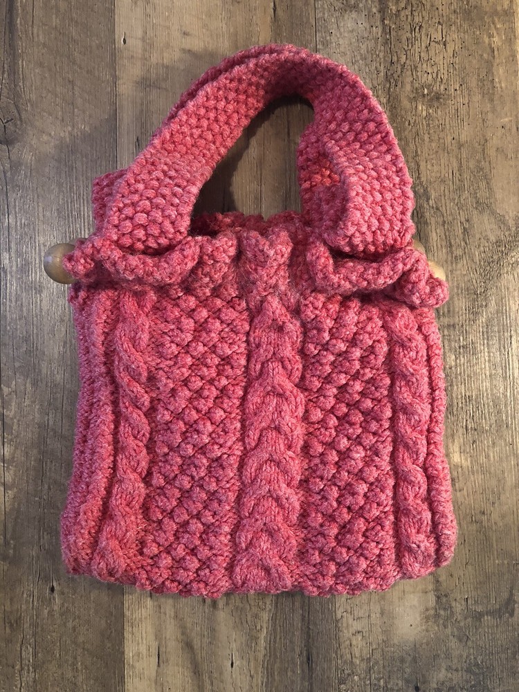 Vintage Handmade Woven Purse
