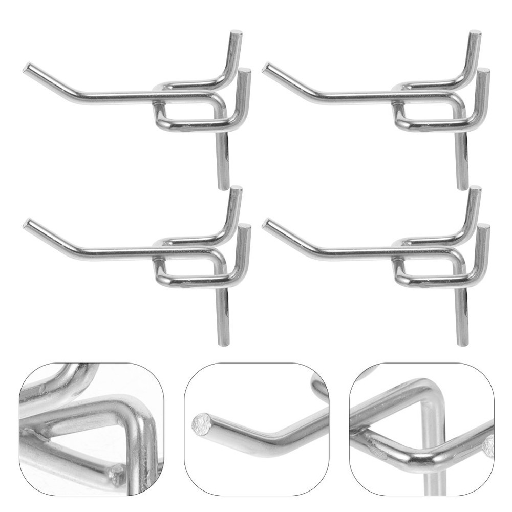 50 PCS Tool Hook Peg Board Organization Wall Organizer for Garage