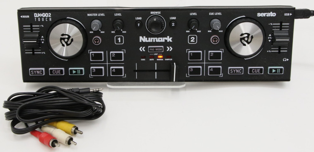 Numark DJ2GO2 Touch Pocket DJ Controller for Serato