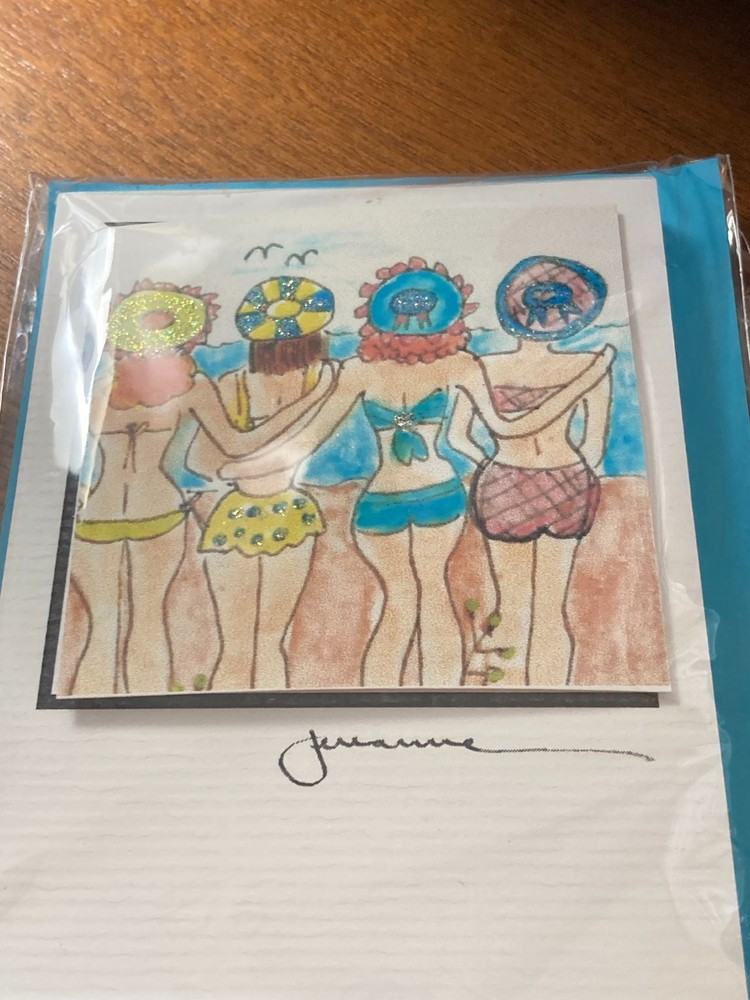 NEW "Grateful for Girlfriends" Notepad 3" x 7.5"