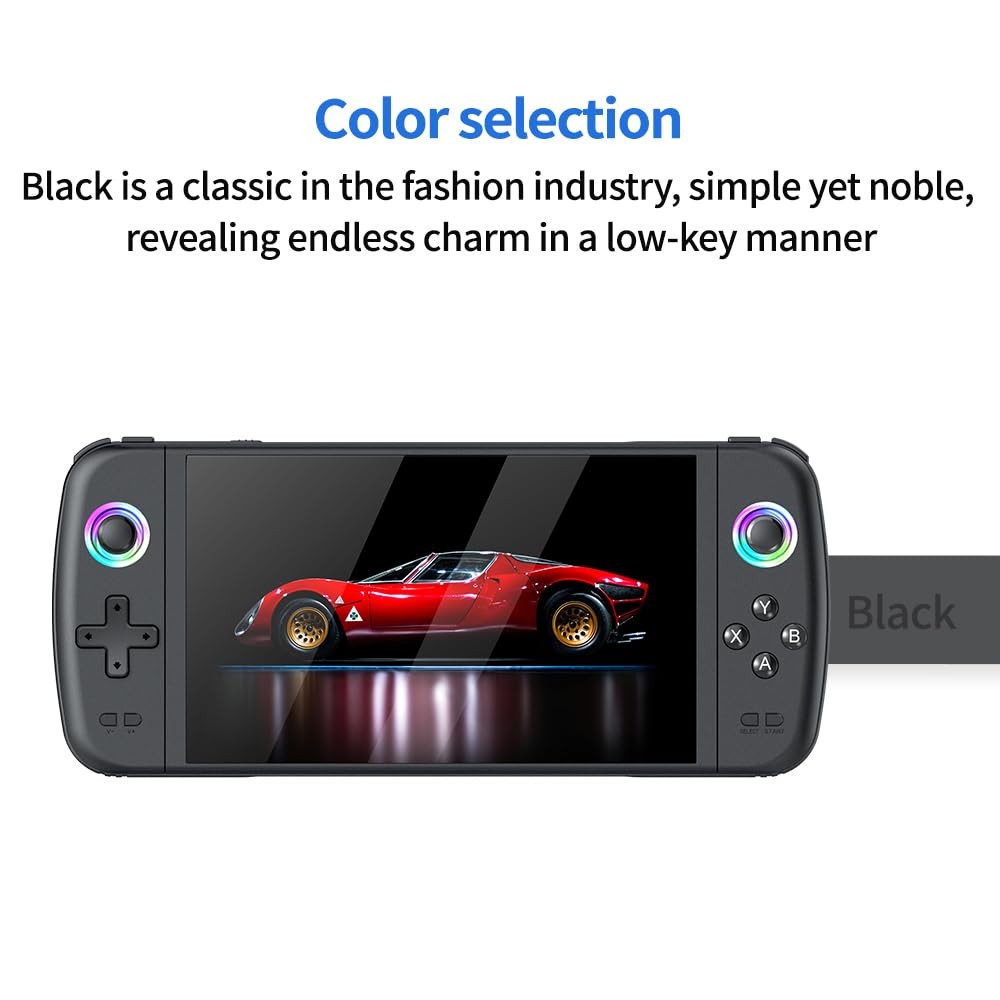 M27 Retro Handheld Game Console,7-inch IPS Screen Portable Android Gaming Han...