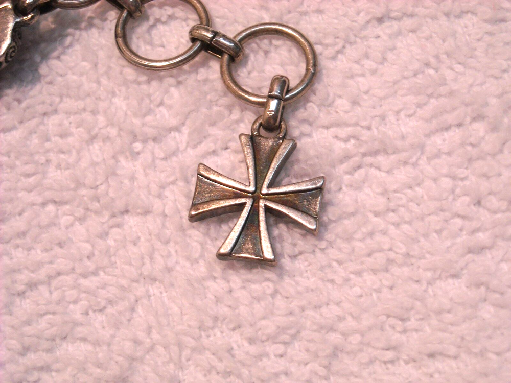 LUCKY BRAND SILVER "DAGGER" BRACELET