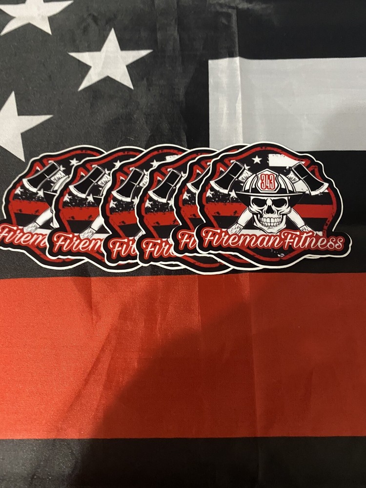 Firemanfitness Sticker