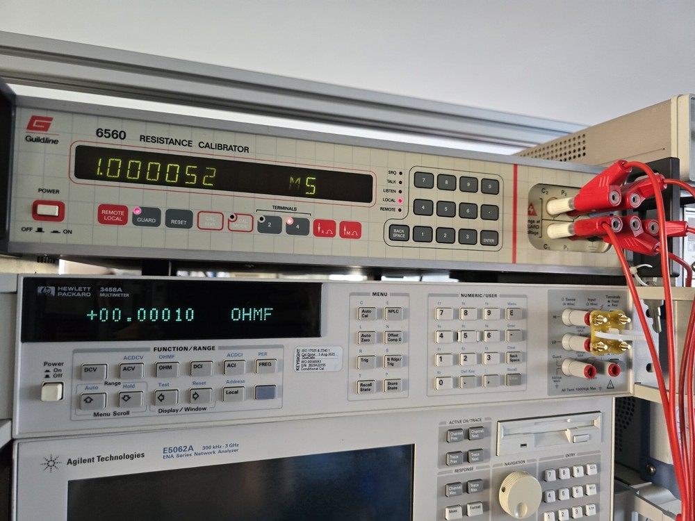 Guildline 6560 Resistance Calibrator Tested
