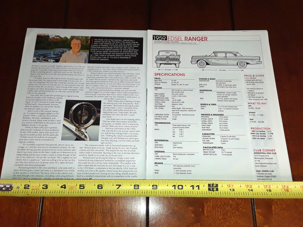 1959 FORD EDSEL RANGER ORIGINAL 2018 ARTICLE