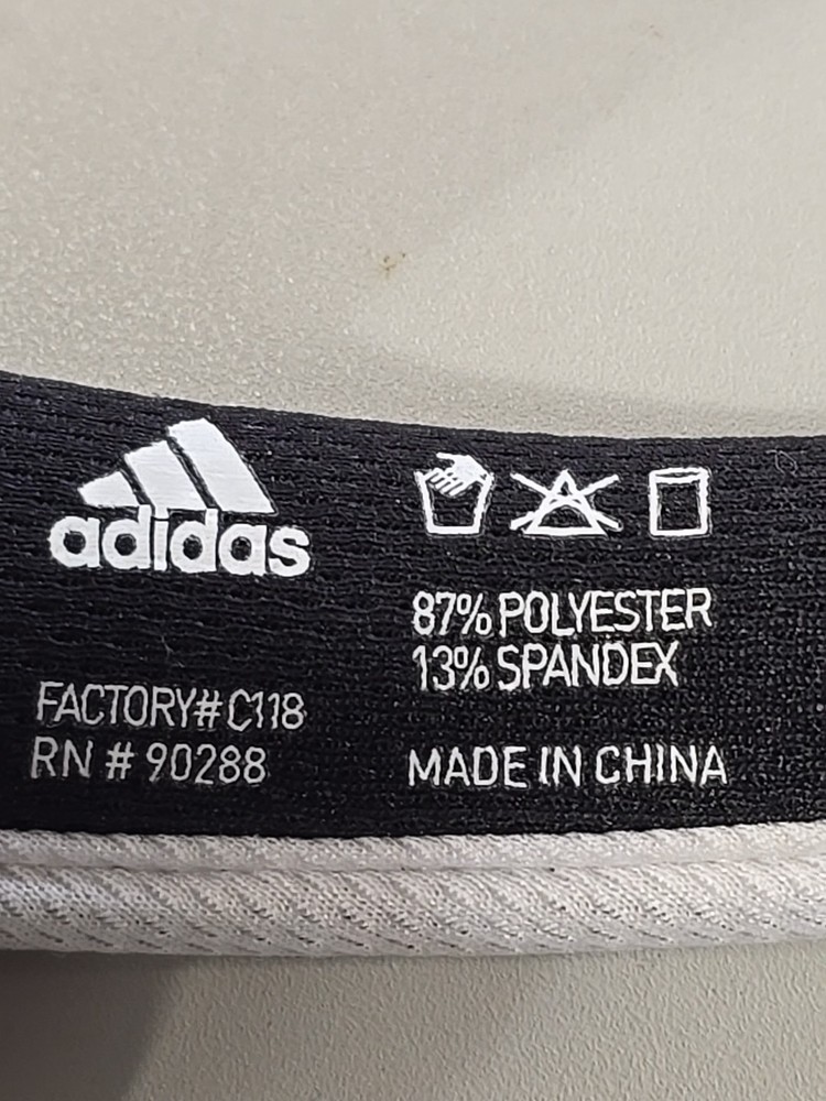 Adidas Black & White Climalite Visor Hat Headband