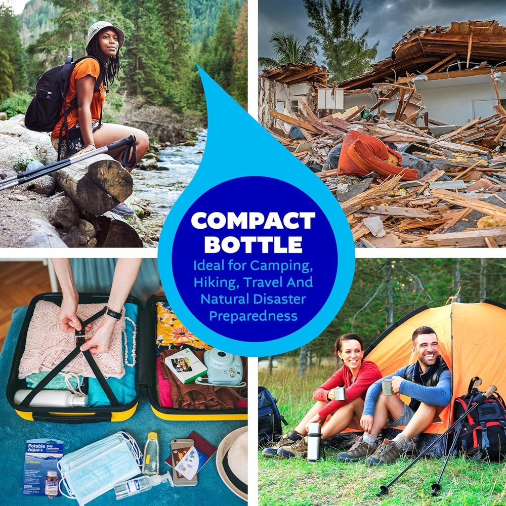 Water Purification Tablets, Portable and Effective Water Purification Solution