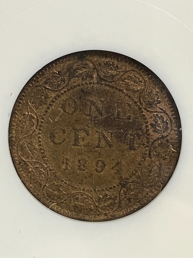 1894 CANADA Cent ANACS MS 62 RB