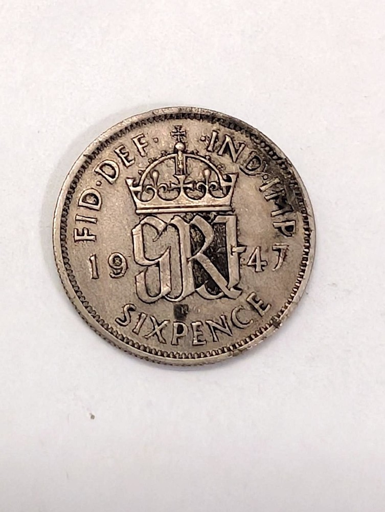 1947 - SIXPENCE - GREAT BRITAIN  - B 47