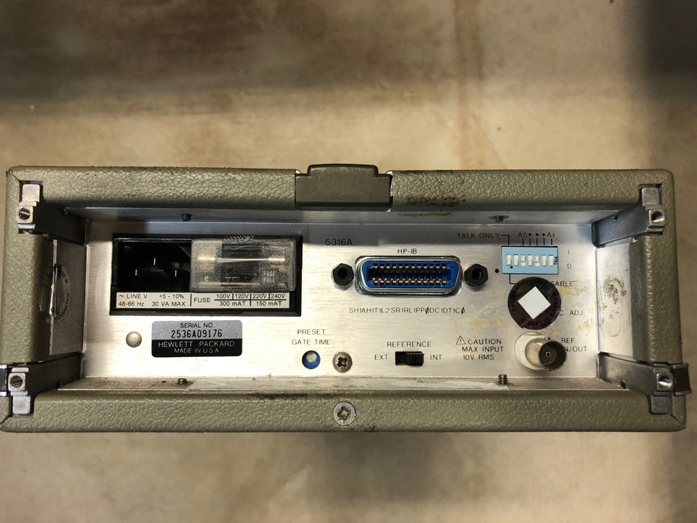 HP 5316A Universal Counter 100MHz, TESTED WORKING