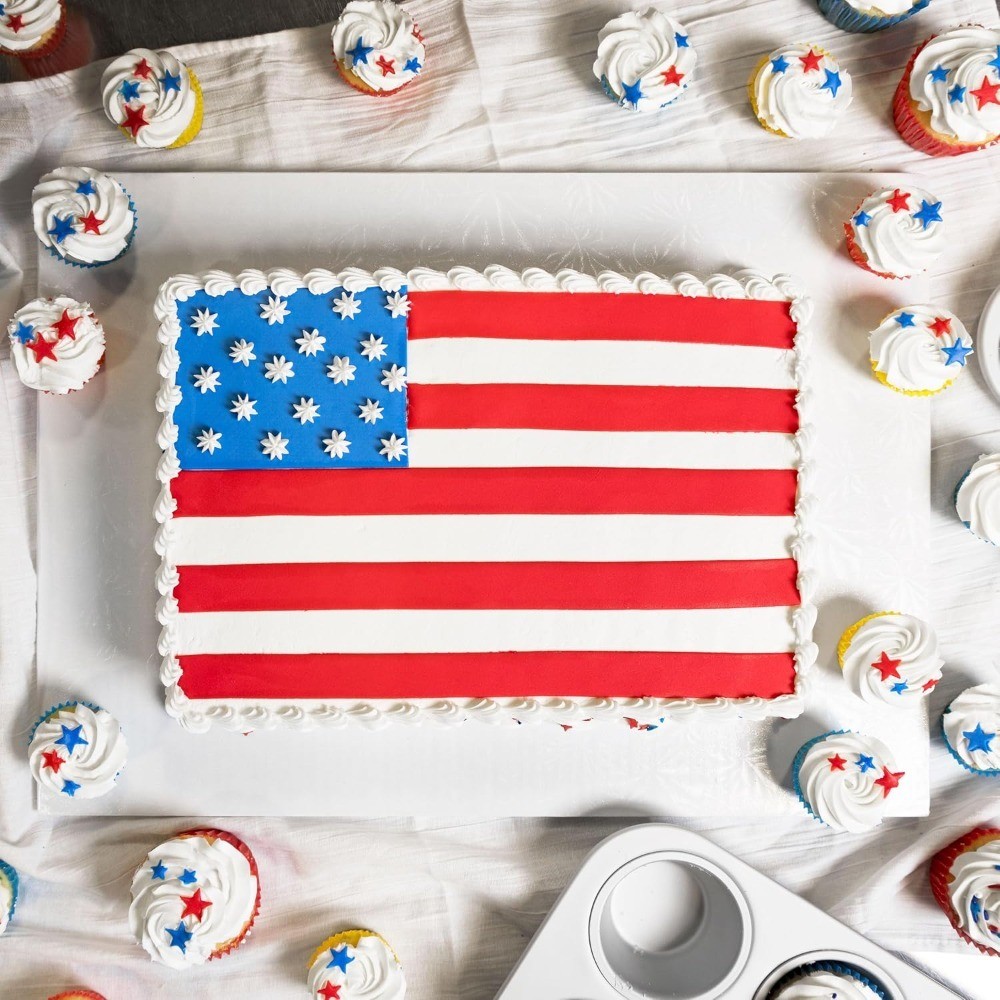 2 Inch Deep Rectangular Sheet Cake Pan, 7 x 11 Inch Baking Pan for Cakes,