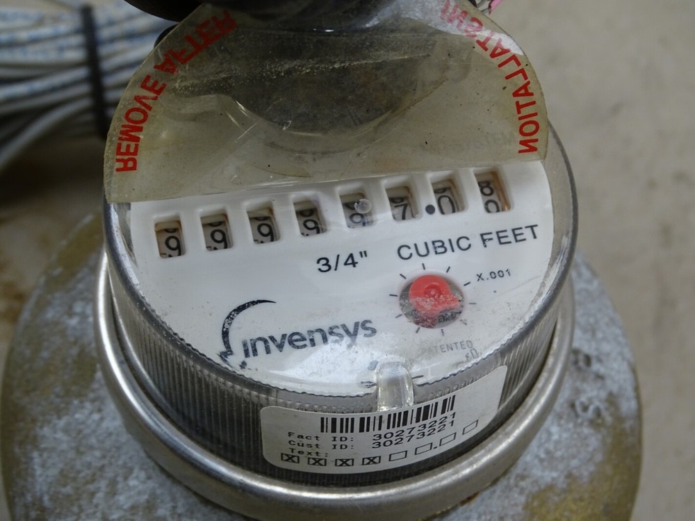 Invensys SR Water Meter 3/4" ,