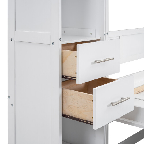 Multi-Functional Murphy Wall Bed with Lockers Wardrobe Video Storage Cabinet Bed