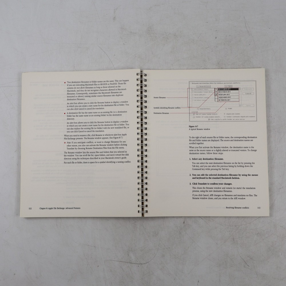 Vintage 1988 Lot Macintosh Utilities User's Guide & System Software User's Guide