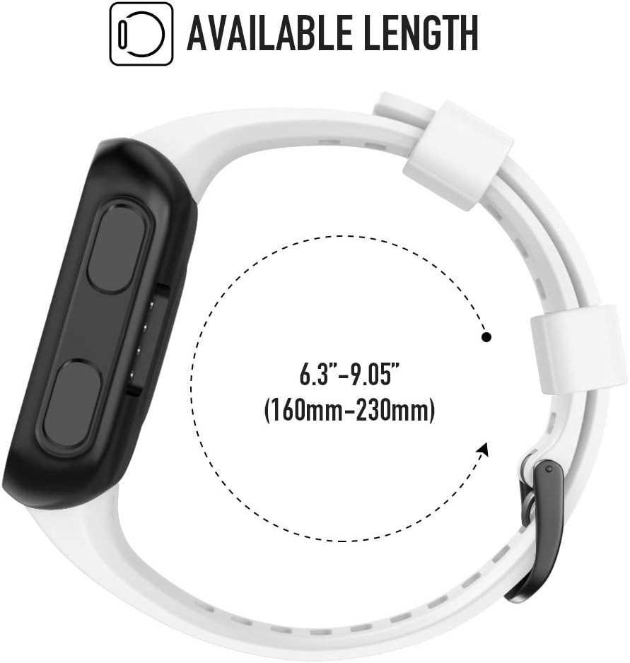 Comfortable Silicone Replacement Strap for Garmin Forerunner 35 - Unisex Design