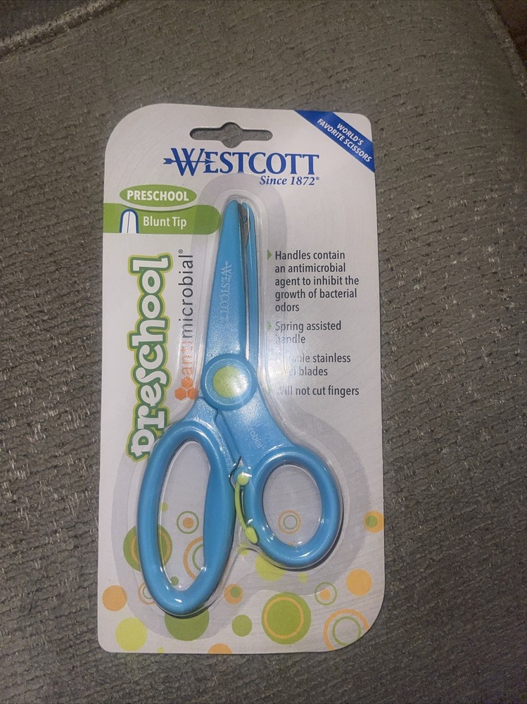Westcott Preschool Training Scissors, 5in
