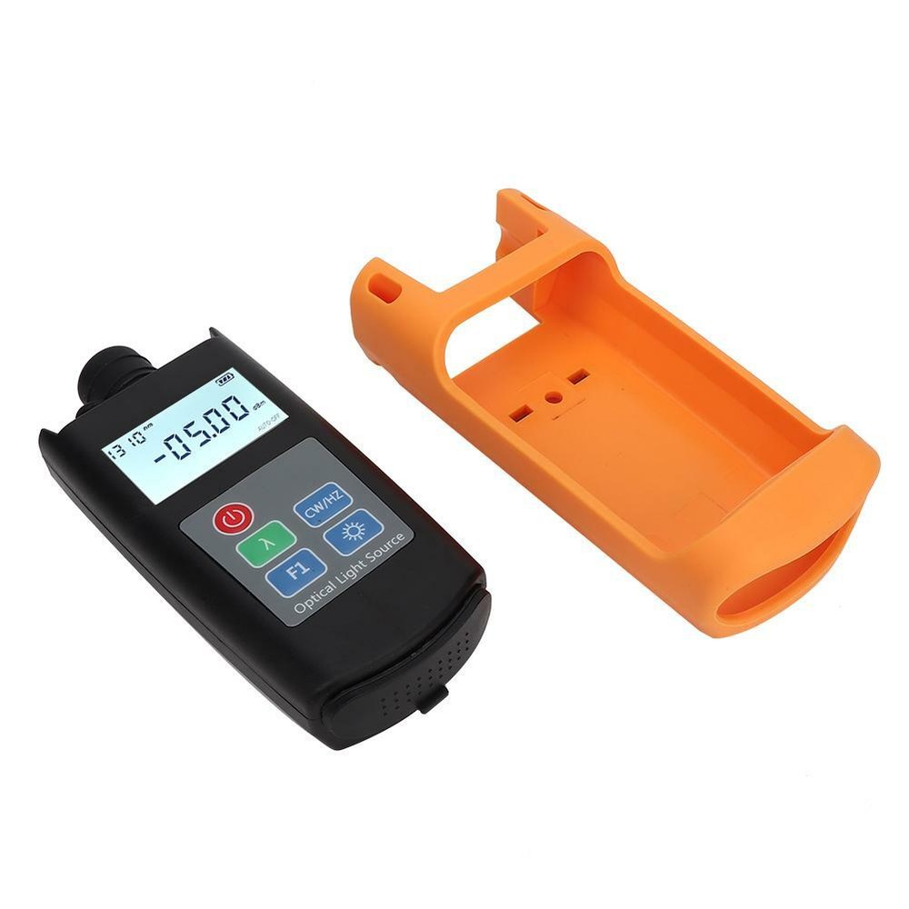 Handheld Optical Power Meter Tester Dual Wavelength 1310&1550nm Light Source