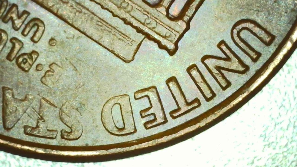 1969 D Lincoln Cent Multiple Errors: Struck thru, Tilted Collar, Dblg Columns +