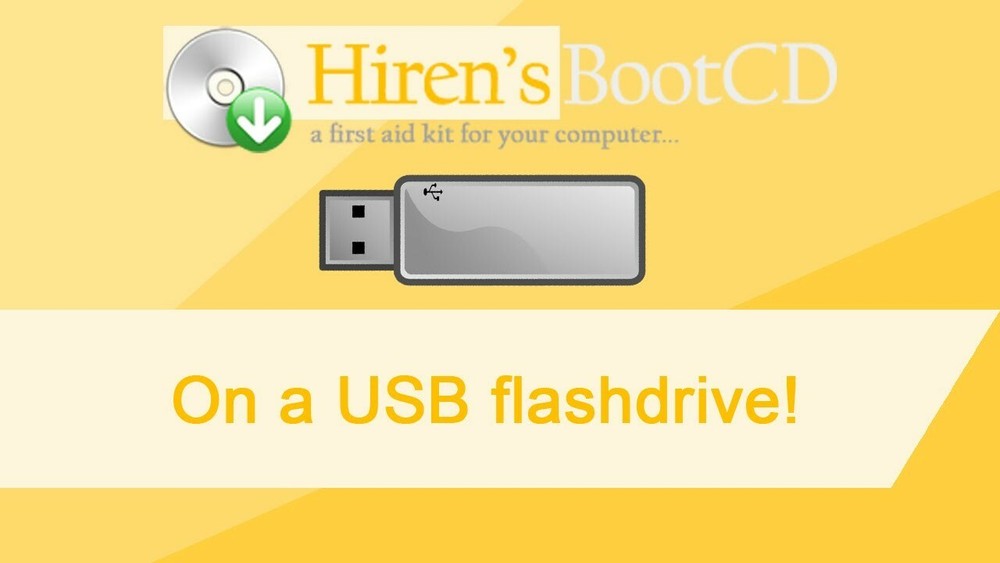 Hiren's version 16.3 Boot CD USB Computer Repair Recovery 4 Windows Bonus tools*