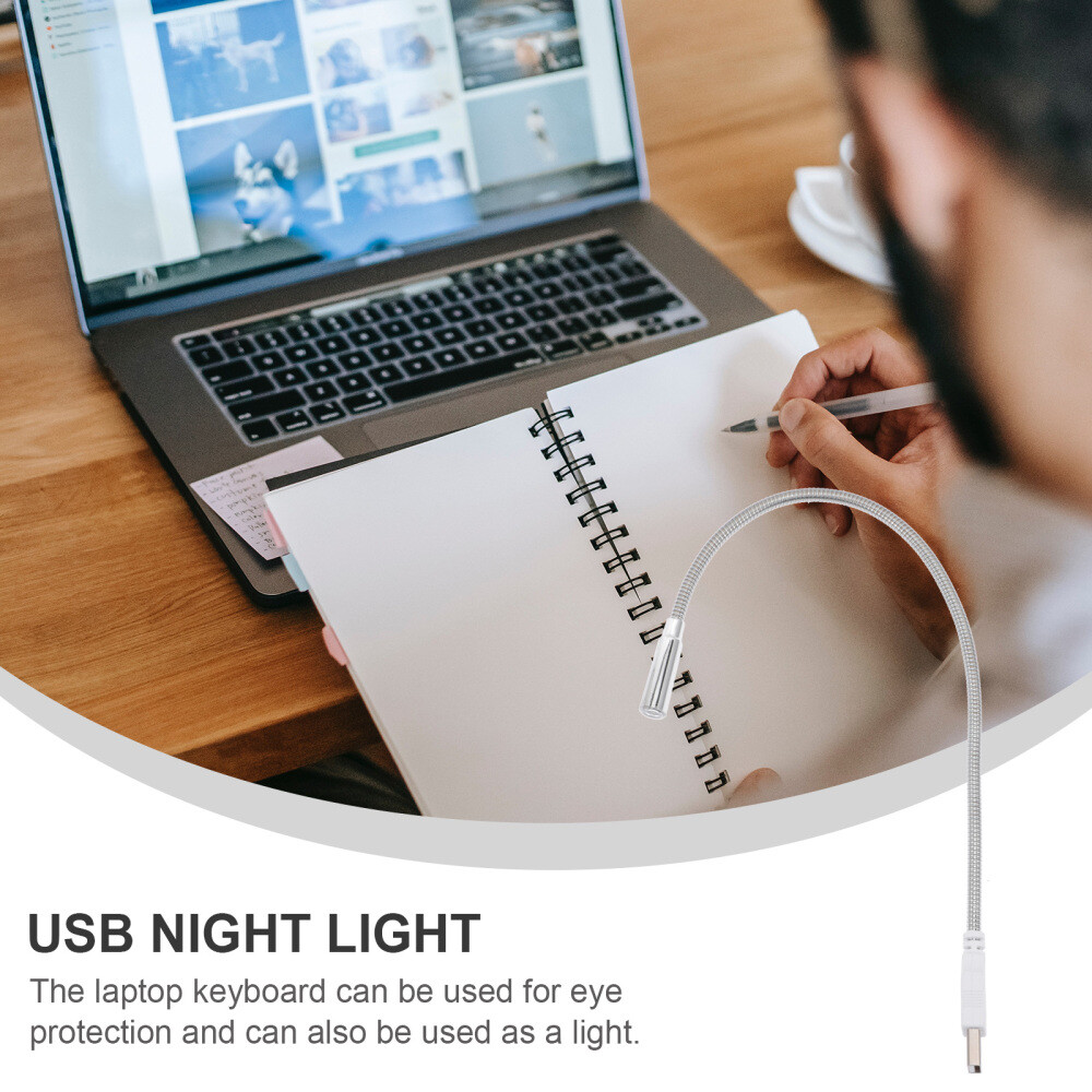 4pcs USB keyboard lamp Flexible Led Work Light Computer Light Accessories