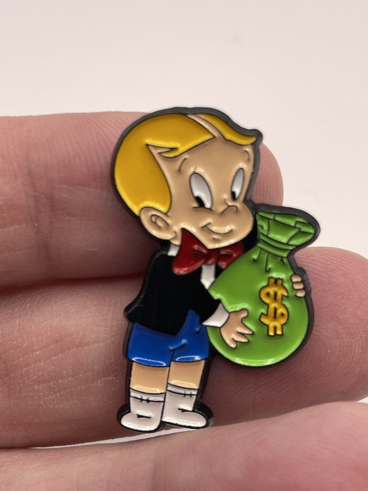 Richie Rich Enamel Lapel Pin