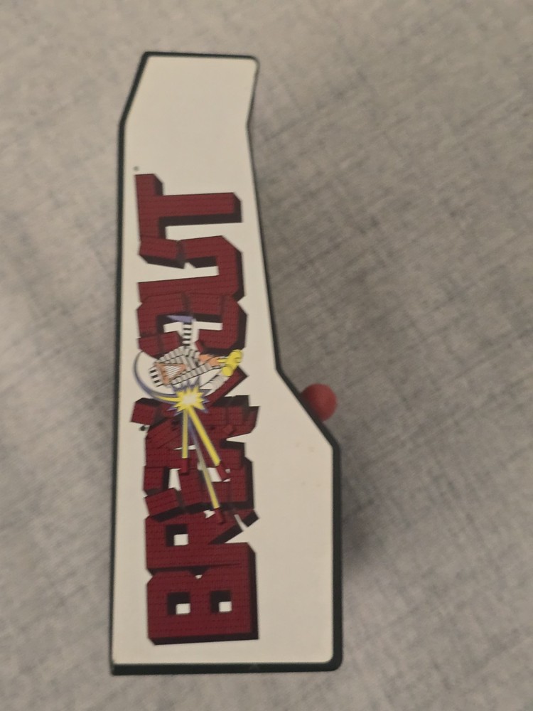 Vintage 1976- ATARI Arcade Classics-Breakout 4C Retro Mini Arcade Game