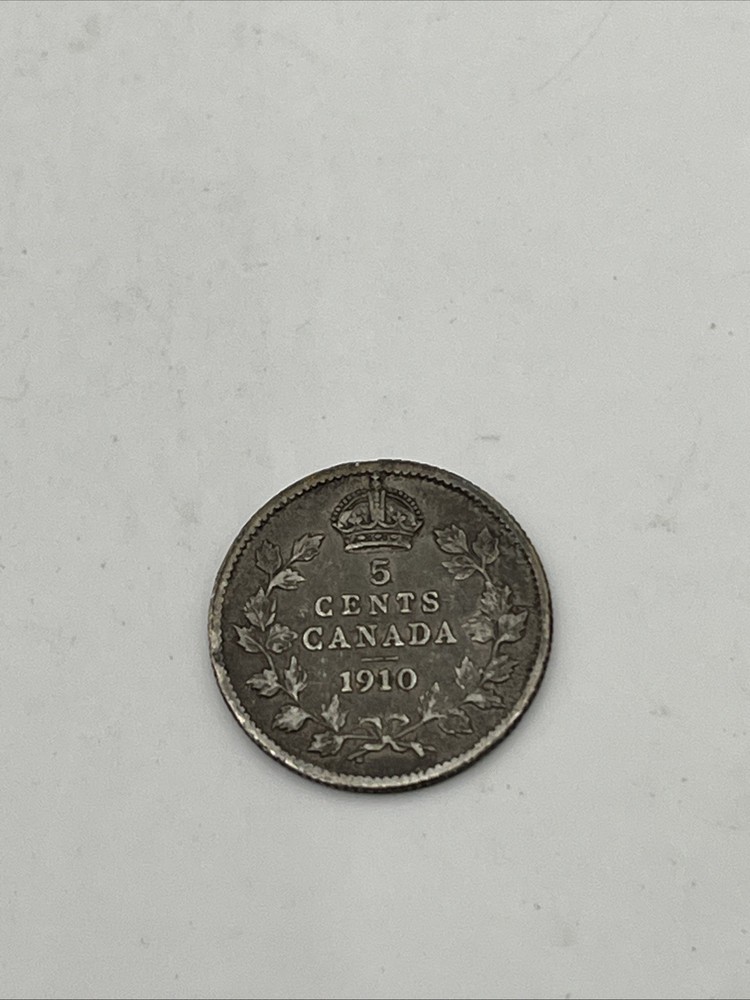 1910 Canada 5 Cents