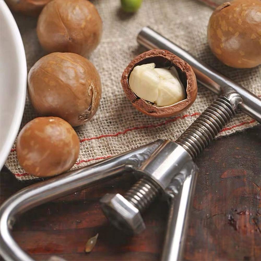 Heavy Duty Nutcracker Stainless Steel Walnut Pecan Tool