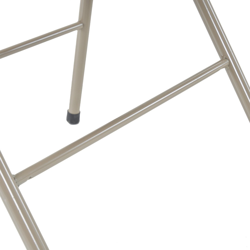 4pcs Elegant Foldable Iron & PVC Chairs for Convention & Exhibition Light -