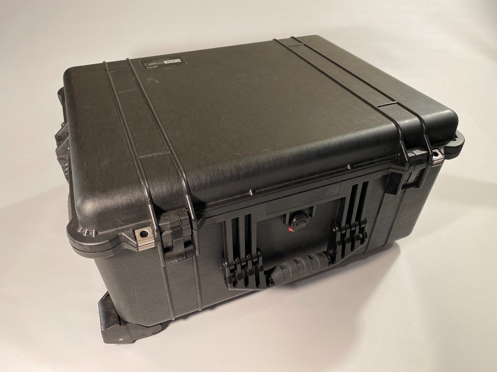 12-Disc Hard Drive Flight Case with Anti-Static Foam