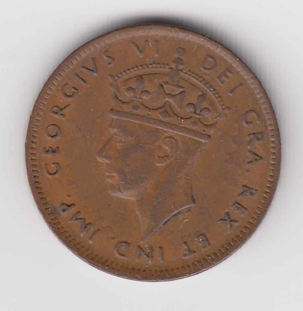 1944C Newfoundland One Cent SC3