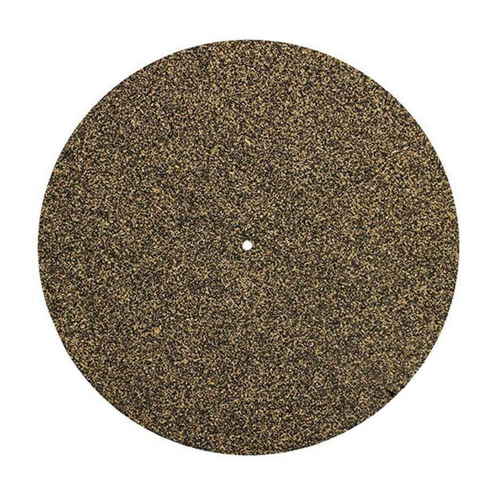 Cork & Rubber Turntable Platter Mat Disc Vinyl Record Player Anti-static Pad E