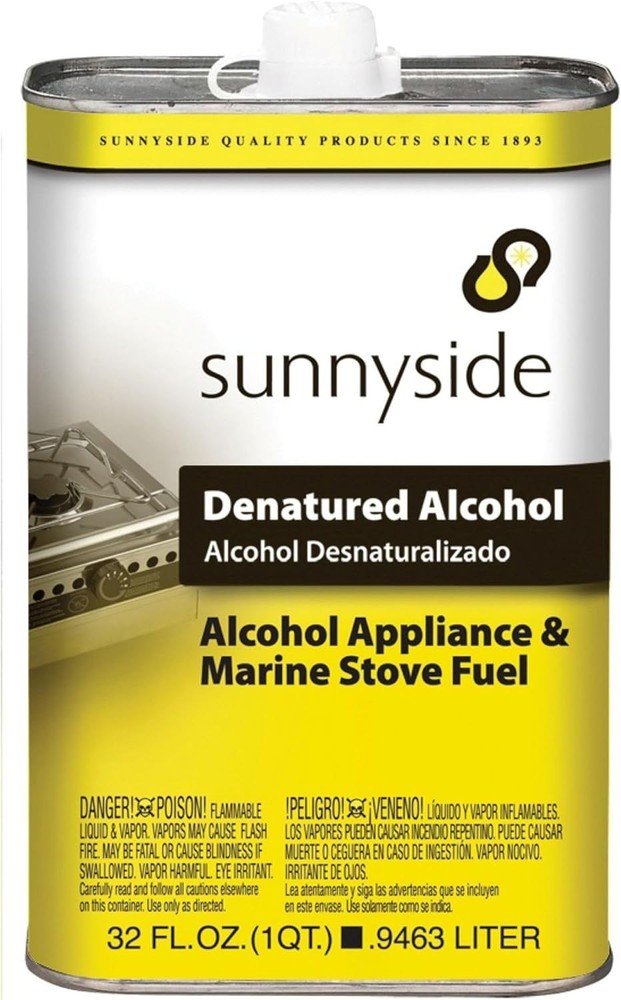 Sunnyside 83432 Denatured Alcohol, Quart