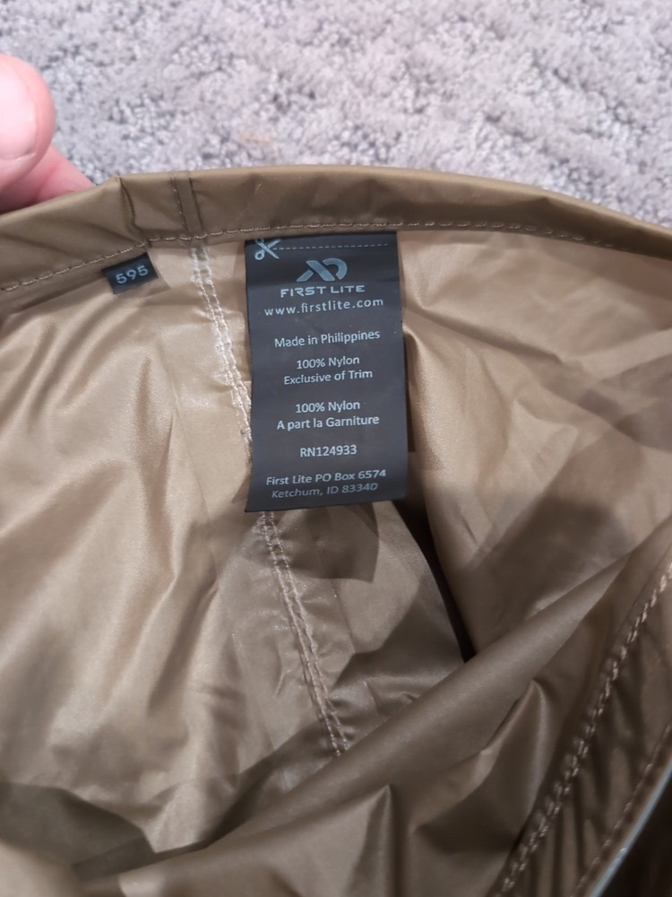First Lite Roll Top Stuff Sack & Outdoor Research Stuff Sack