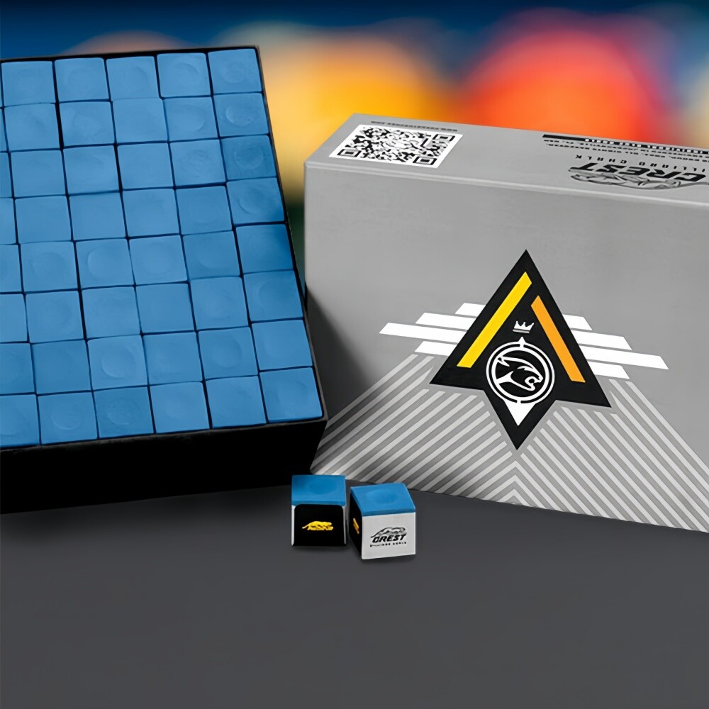 PREDATOR Crest Billiard Pool Blue Chalk