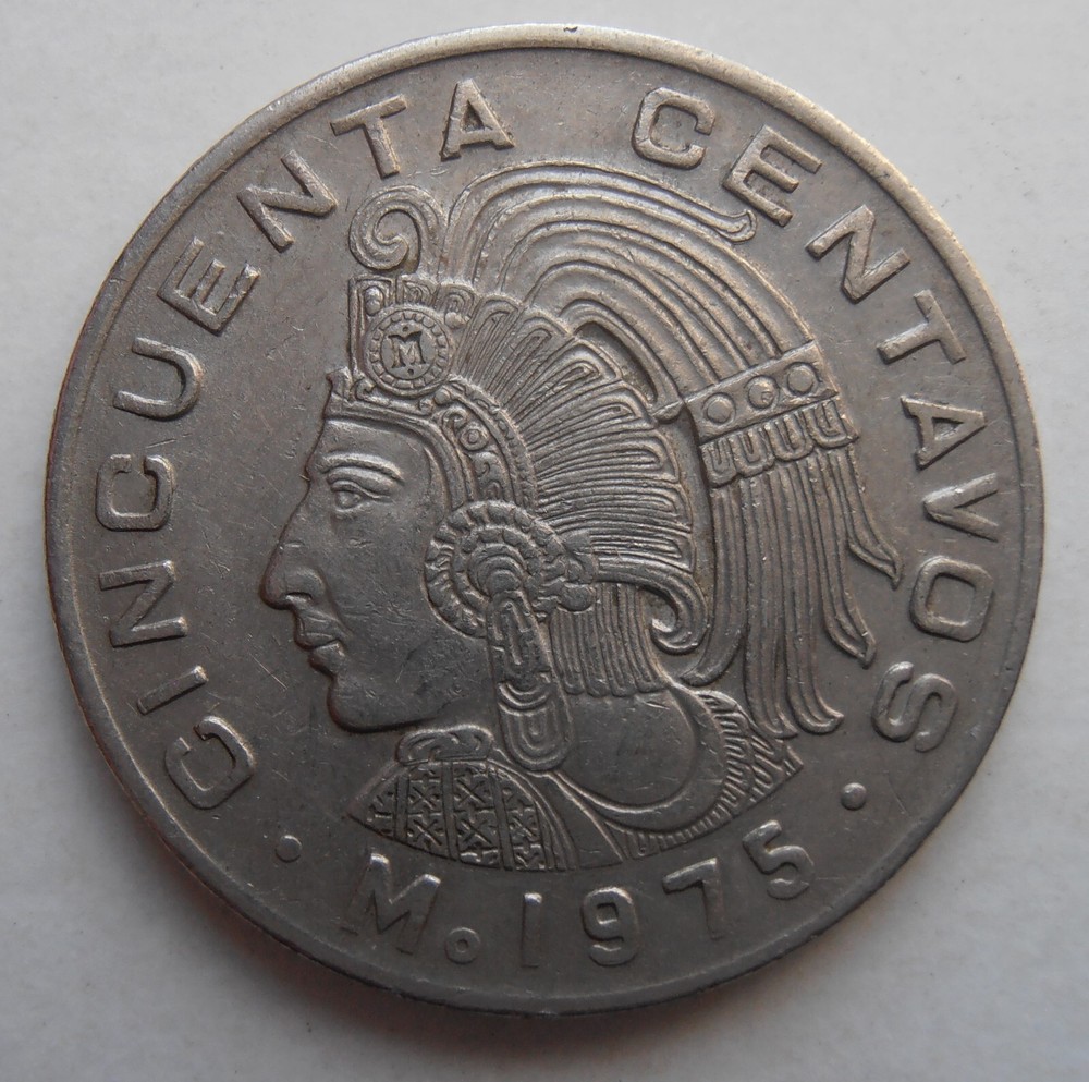 MEXICO 50 CENTAVOS 1975