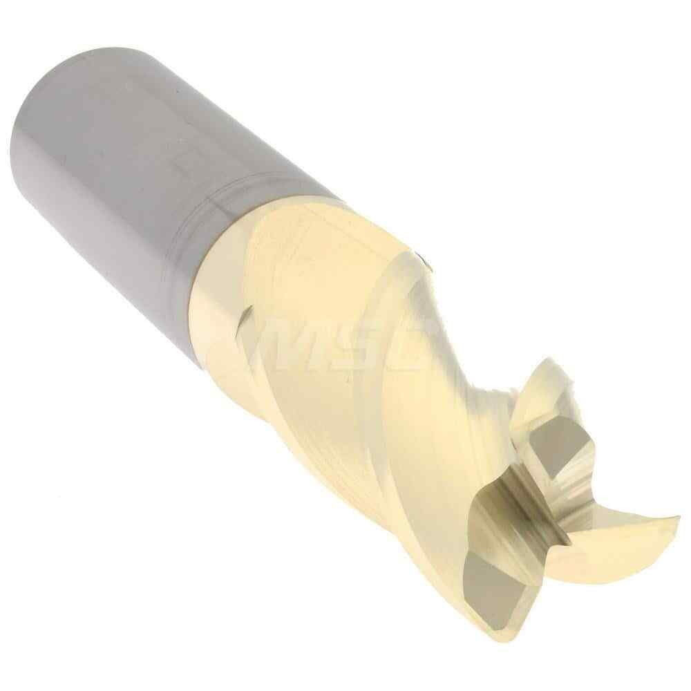 Accupro 3/4" Diam 3 Flute Single End Solid Carbide 0.06" Corner Radius End Mi...